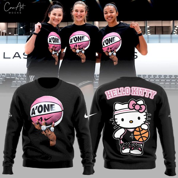 A One Las Vegas Aces x Hello Kitty 2025 Special Sweatshirt