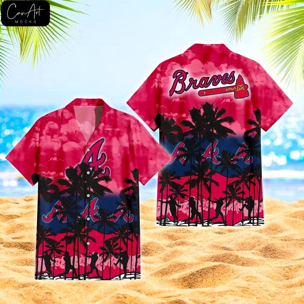 Atlanta Braves Beach Vacation 2025 Hawaiian Shirt