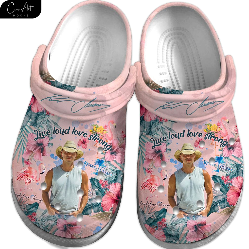 Kenny Chesney Live Load Love Strong Crocs Kenny Chesney Live Load Love Strong Crocs
