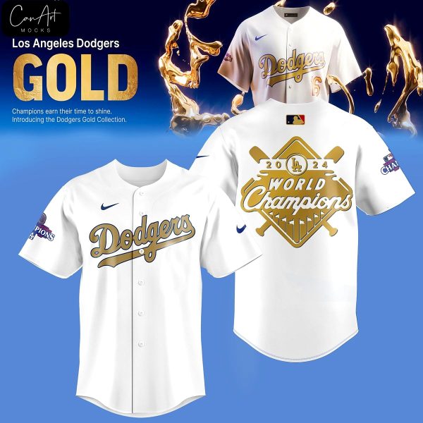 Los Angeles Dodgers Gold Special Edition 2025 Baseball Jersey