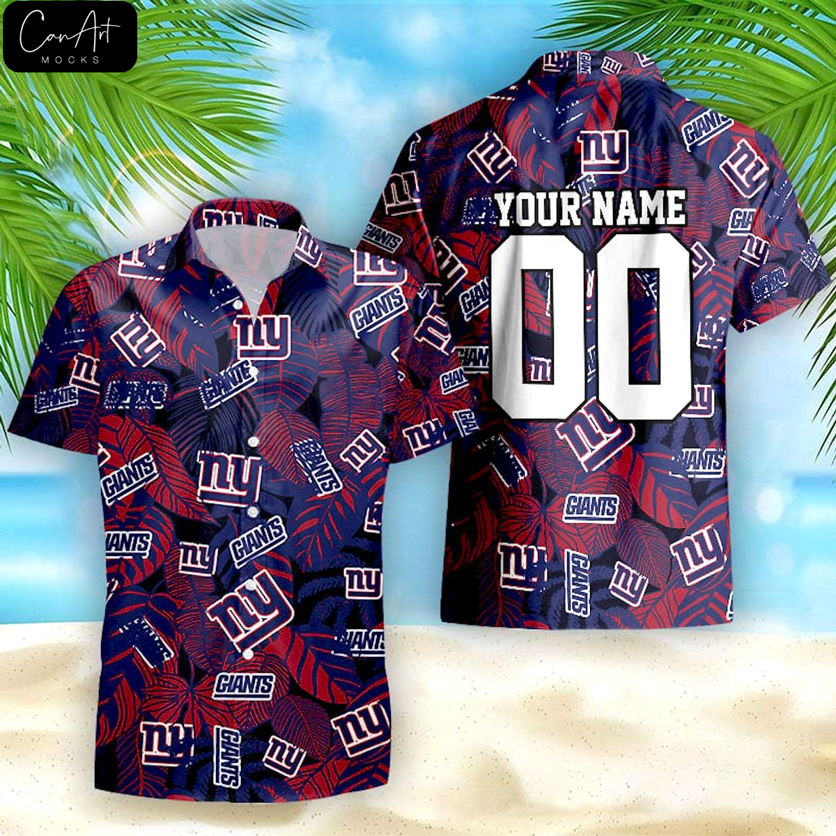 New York Giants 2025 New Summer Hawaiian Shirt New York Giants 2025 New Summer Hawaiian Shirt