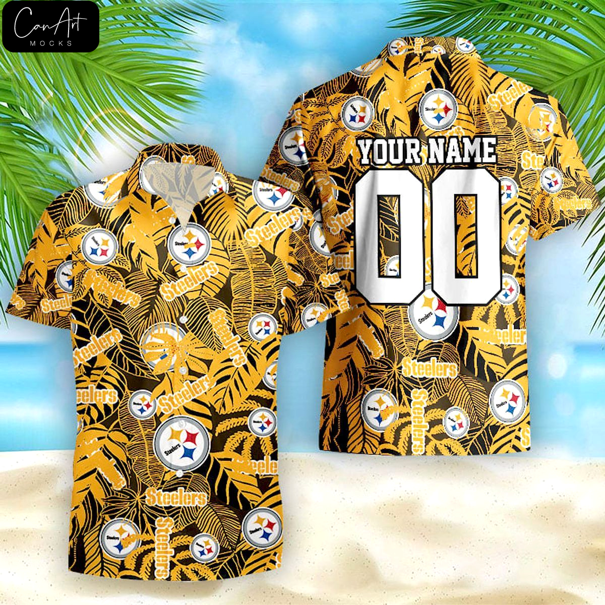 Steelers New Summer 2025 Hawaiian Shirt Steelers New Summer 2025 Hawaiian Shirt