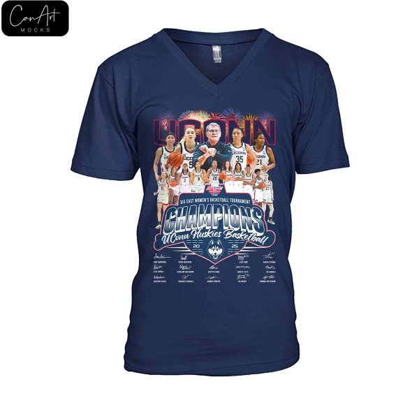 Uconn Big East Women Basketball Champions 2025 Shirt