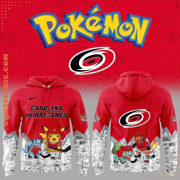 Carolina Hurricanes x Pokémon Special Edition Hockey Jersey