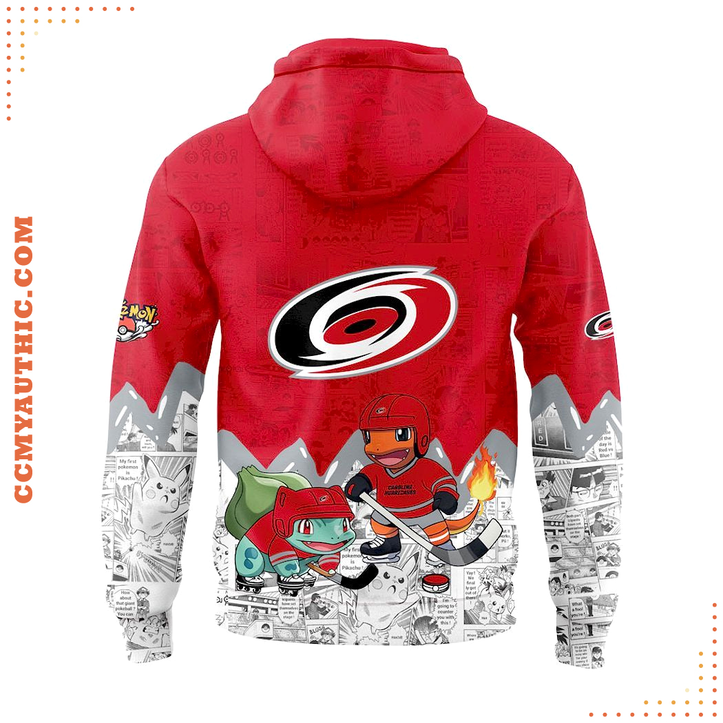 Carolina Hurricanes x Pokémon Special Edition Hockey Jersey Carolina Hurricanes x Pokémon Special Edition Hockey Jersey