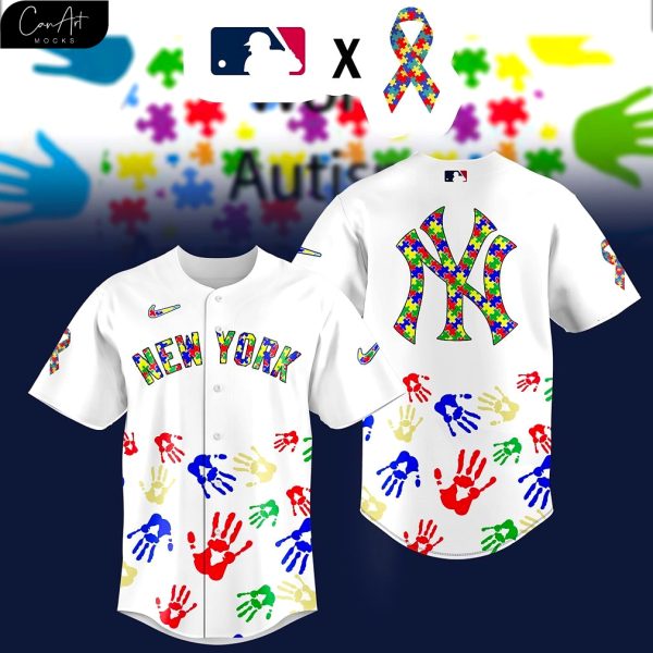 New York Yankees Autism Awareness Day 2025 Special Jersey