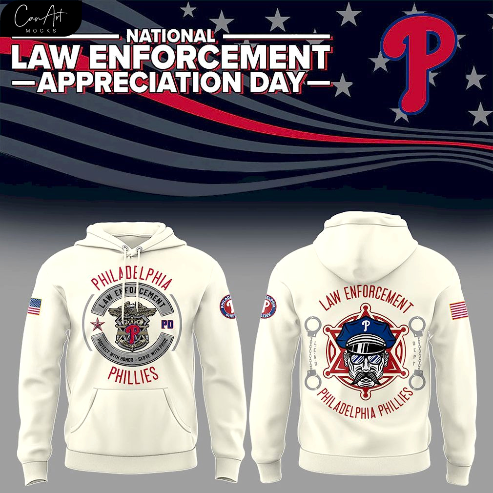 Philadelphia Phillies x Low Enforcement Appreciation Day 2025 Hoodie Philadelphia Phillies x Low Enforcement Appreciation Day 2025 Hoodie