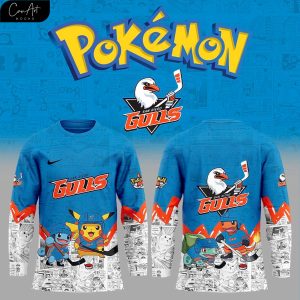 San Diego Gulls x Pokémon New 2025 Hockey Jersey
