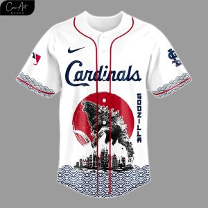 St Louis Cardinals x Godzilla 2025 Special Baseball Jersey