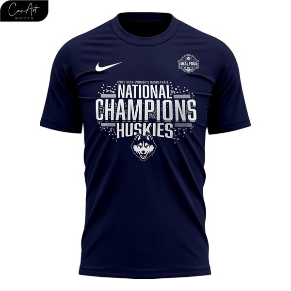 UConn Huskies Basketball National Champions 2025 Shirt