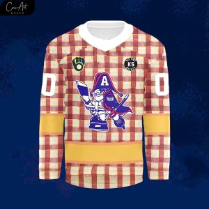 Bob Uecker 2025 New Special Hockey Jersey
