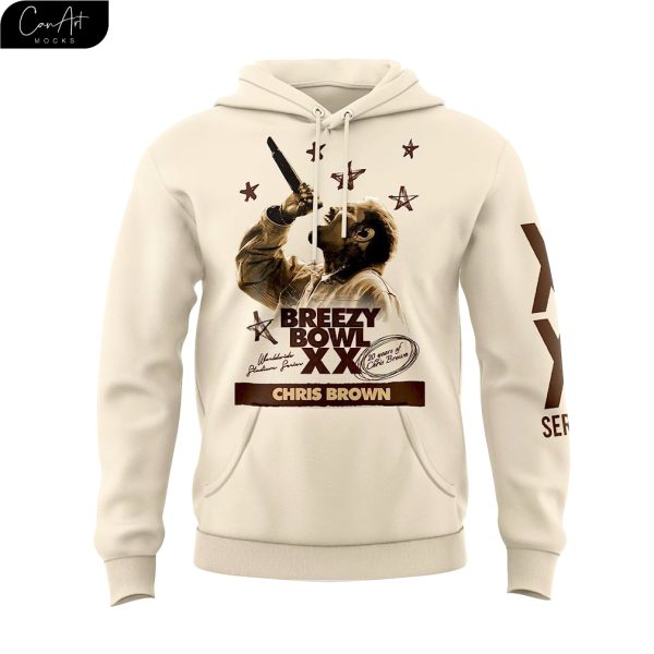 Chris Brown Breezy Bowl XX 2025 Pregame Series Hoodie