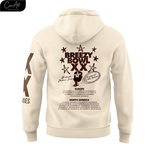 Chris Brown Breezy Bowl XX 2025 Pregame Series Hoodie