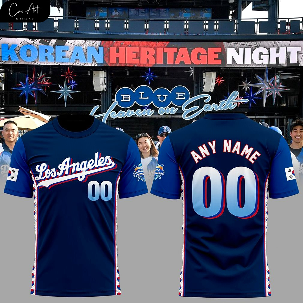 Dodgers Korean Heritage Night 2025 T-Shirt Dodgers Korean Heritage Night 2025 T-Shirt