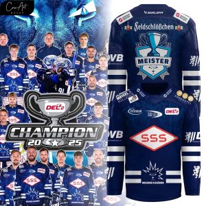 Dresdner Eislöwen Champions 2025 Hockey Jersey