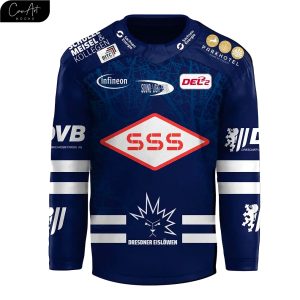 Dresdner Eislöwen Champions 2025 Hockey Jersey