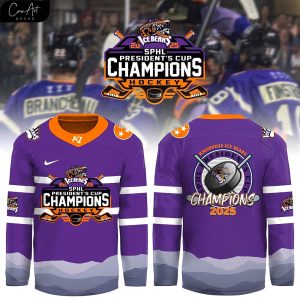 Knoxville Ice Bears 2025 SPHL Champions Hockey Jersey
