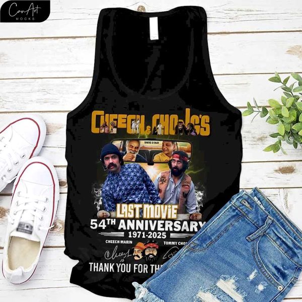 Last Movie 54th 1971-2025 Thank You For The Memories T-Shirt