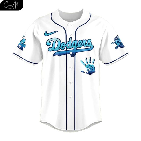 Los Angeles Dodgers Premium Father’s Day Tribute Baseball Jersey