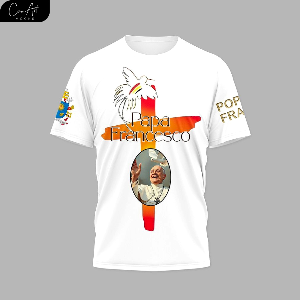 Papa Francesco Let Us Protect With Love 2025 Shirt Papa Francesco Let Us Protect With Love 2025 Shirt