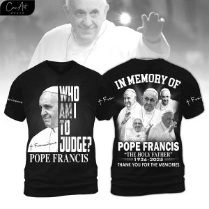 Pope Francis Thank You My Memory Special 2025 T-Shirt