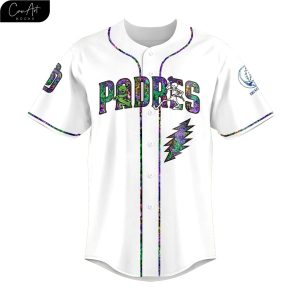 San Diego Padres Grateful Dead Night 2025 Jersey