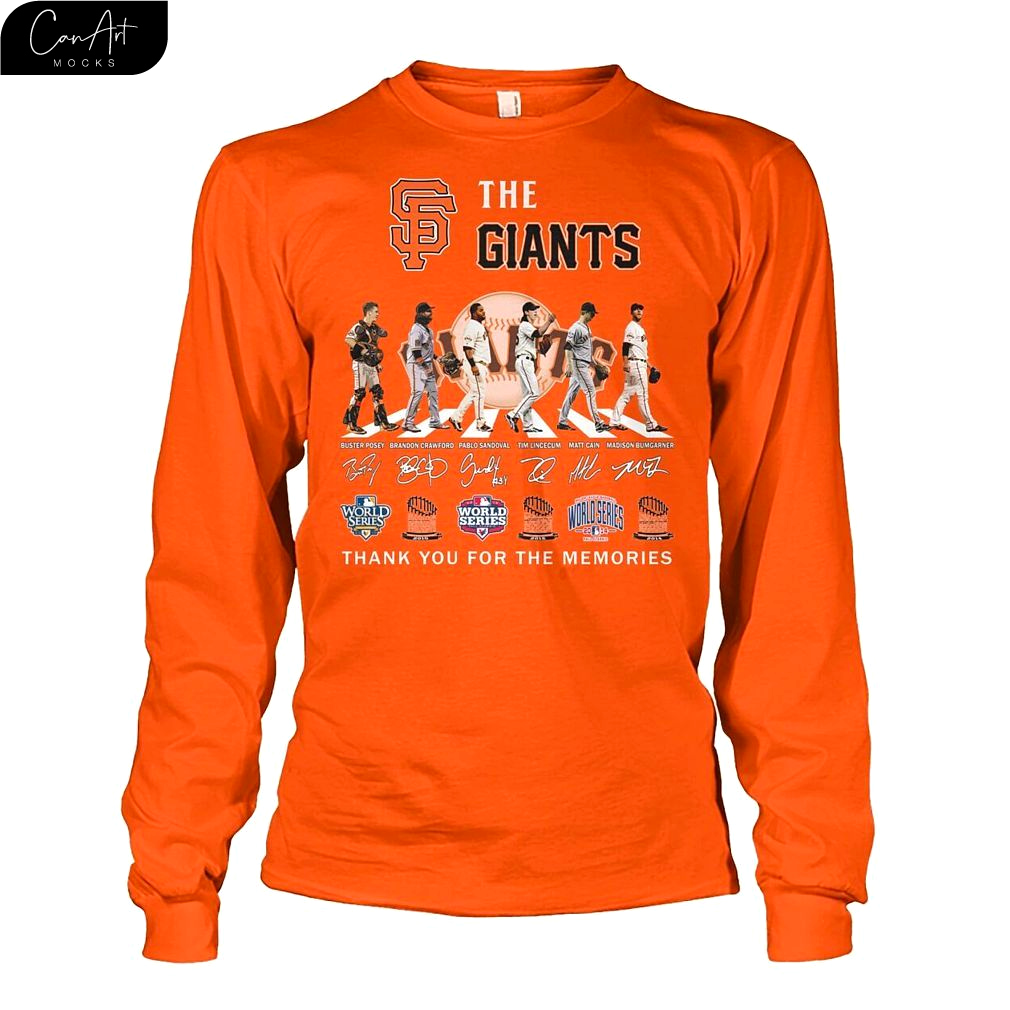 The Giants 2025 Thank You For The Memories T-Shirt The Giants 2025 Thank You For The Memories T-Shirt