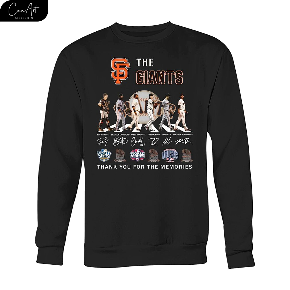 The Giants 2025 Thank You For The Memories T-Shirt The Giants 2025 Thank You For The Memories T-Shirt