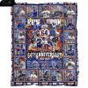 The Yankees 124th Anniversary 1901-2025 Premium Edition V2 Fleece Blanket