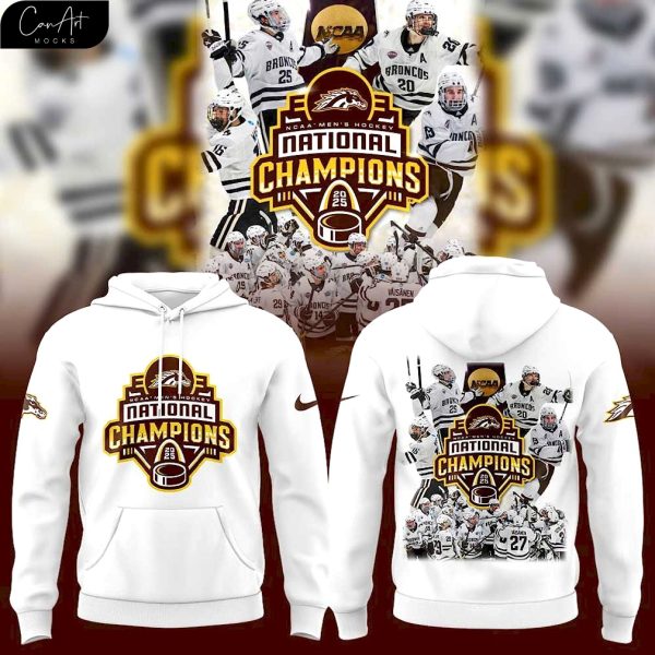 Western Michigan Hockey NATIONAL CHAMPIONS 2025 Special Hoodie