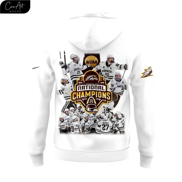 Western Michigan Hockey NATIONAL CHAMPIONS 2025 Special Hoodie