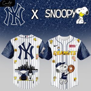 New York Yankees Snoopy Cute Jersey