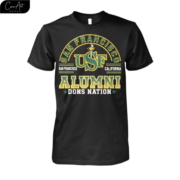 San Francisco Alumni Dons Nation 2025 T-Shirt